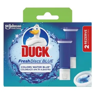 Ароматизатор за тоалетна Duck 4 в 1 Синя вода пълнител, 2 х 36 мл.